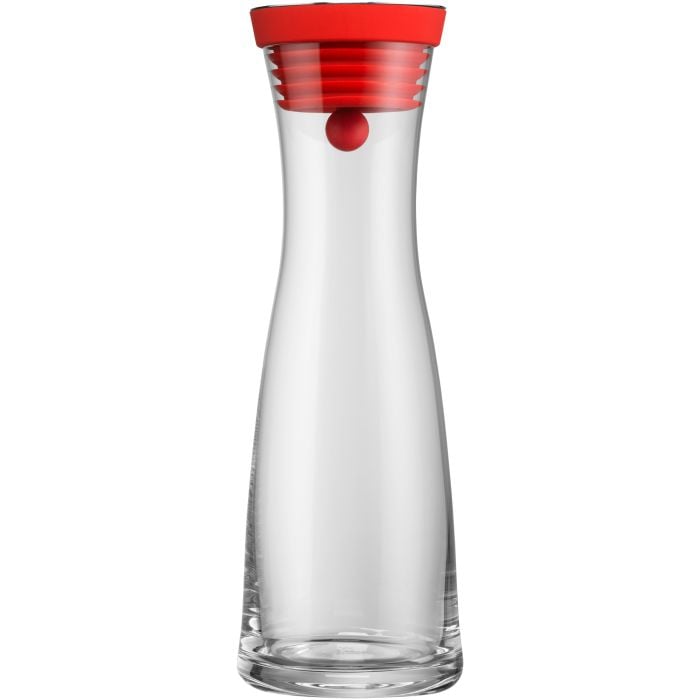 Basic Wasserkaraffe, 1 l, Rot