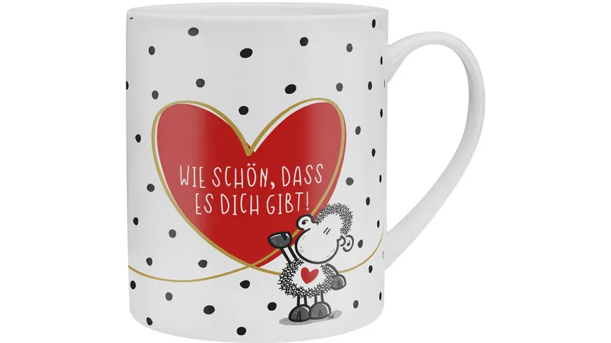 sheepworld XL-Tasse »Wie schön, dass es Dich gibt!«