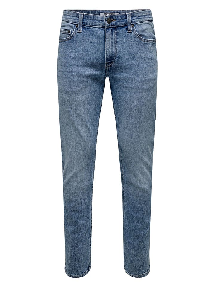 ONLY & SONS Jeans - Slim fit - in Blau günstig kaufen