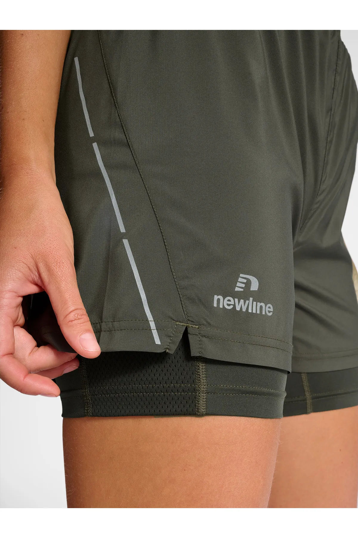 NEWLİNE  nwlPACE 2IN1 SHORTS DAMEN