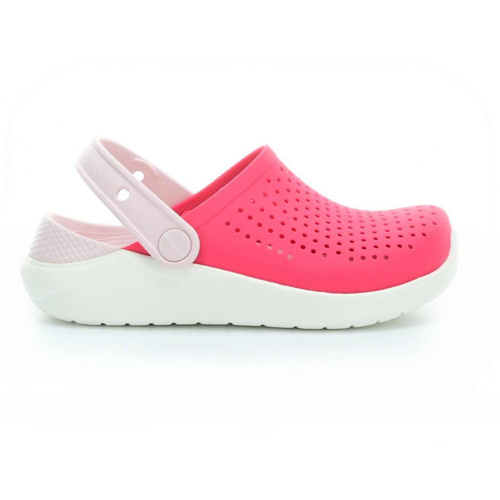 Crocs LiteRide Clog Poppy / White Pantoffeln
