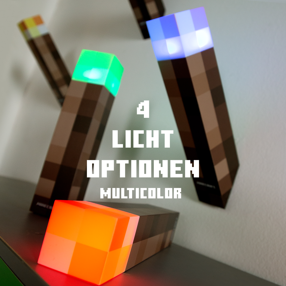 Akku LED-Fackel MINECRAFT