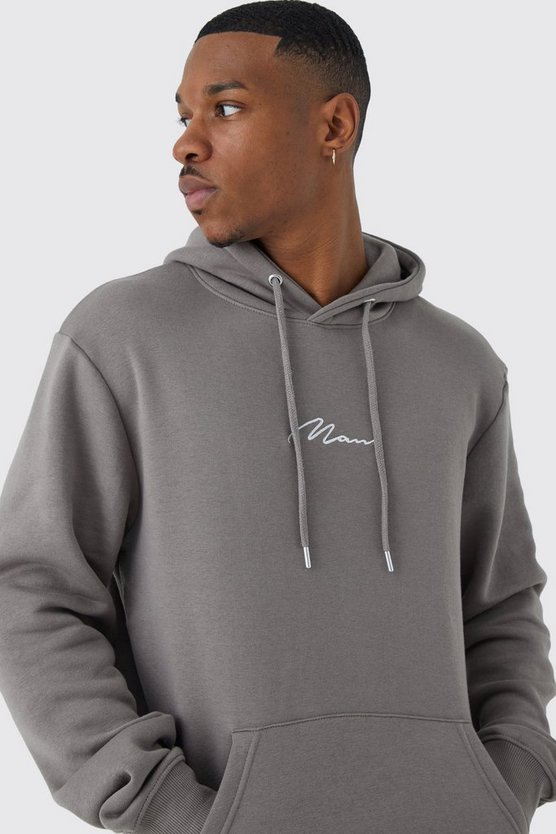 Oversize Man Signature Hoodie