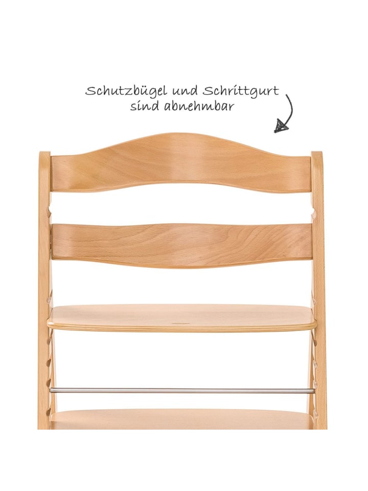 Hauck Hochstuhl Alpha Plus - Natur in braun günstig kaufen onesize