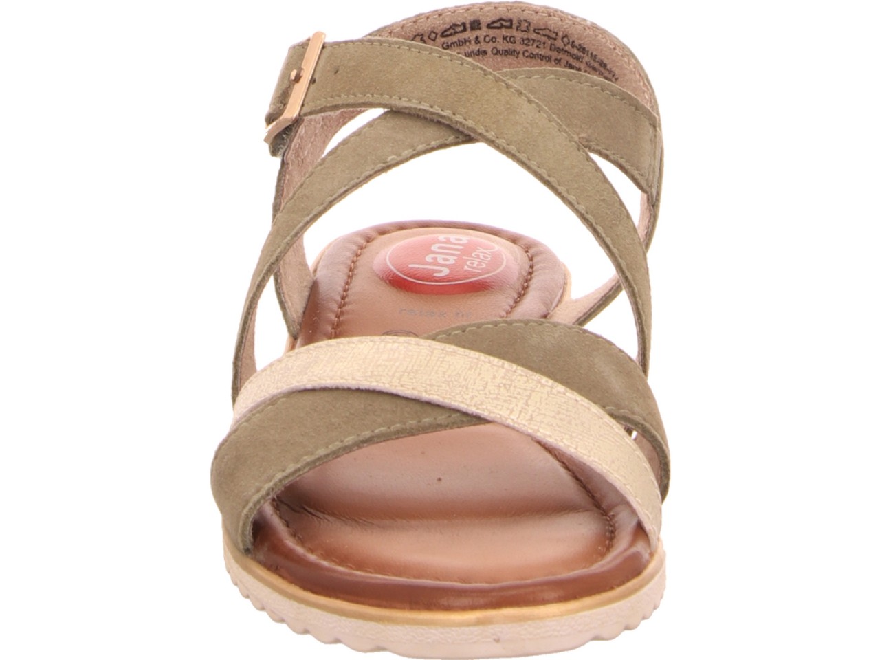 JANA Klassische Sandalen grün