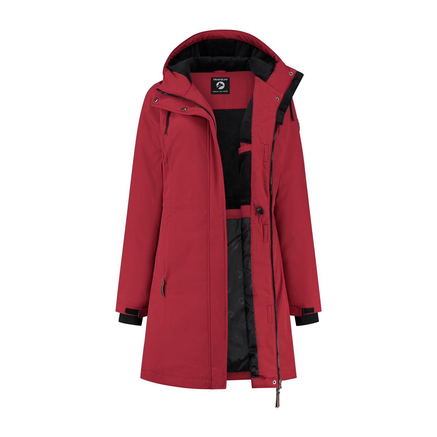 Travelin' Erla Red Damen Jacke