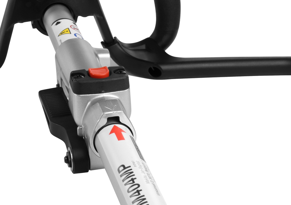Makita DUX60T4NL1 System akumulatorowy z uchwytem D, 2 x 18 V + przystawka do chwastów + zestaw startowy LXT DC18RD + 4 x BL1850B