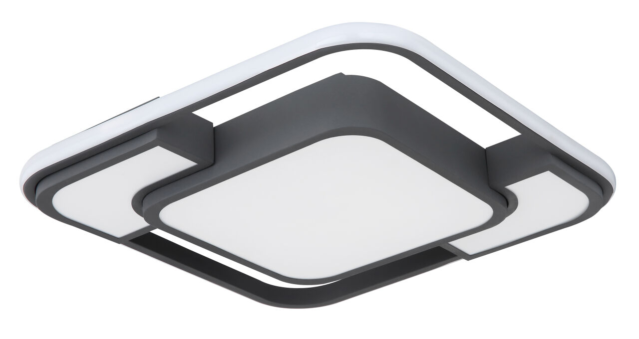 Globo Lighting - NIRRA - Deckenleuchte Metall Graphit, LED