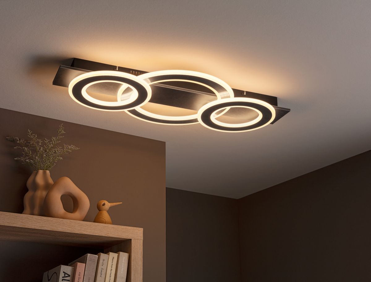 Globo LED Deckenlampe Jayden 3-flg
