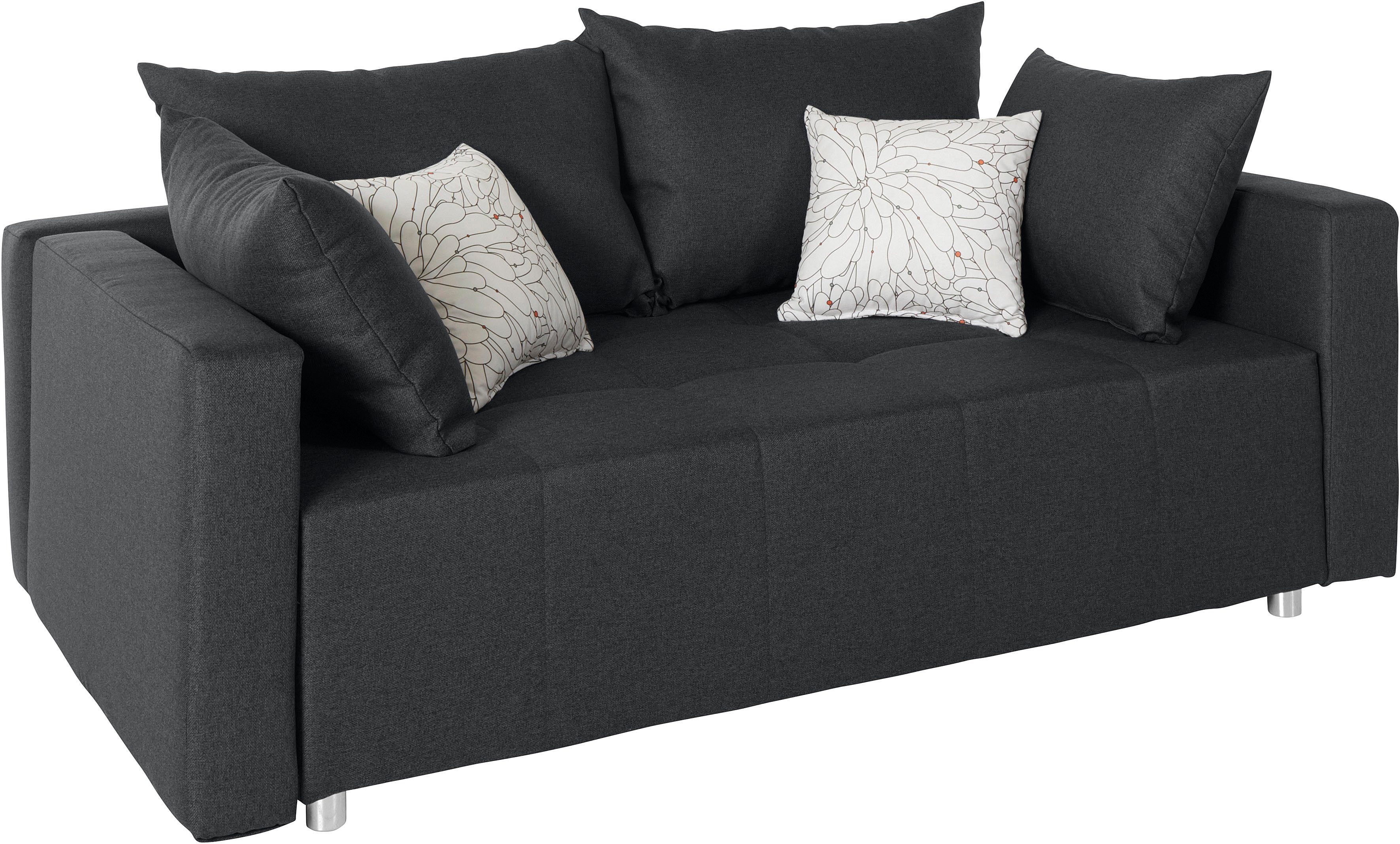 COLLECTION AB Schlafsofa Dany, schnell und einfach in ein bequemes Bett umwandeln, inkl. Bettkasten