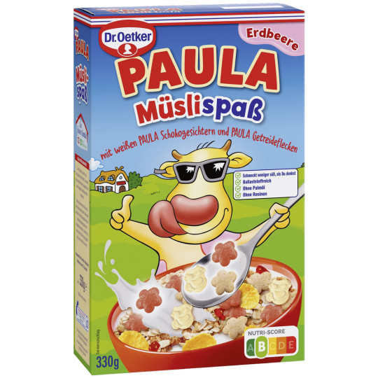 Dr.Oetker Paula Müslispaß Erdbeere 330G