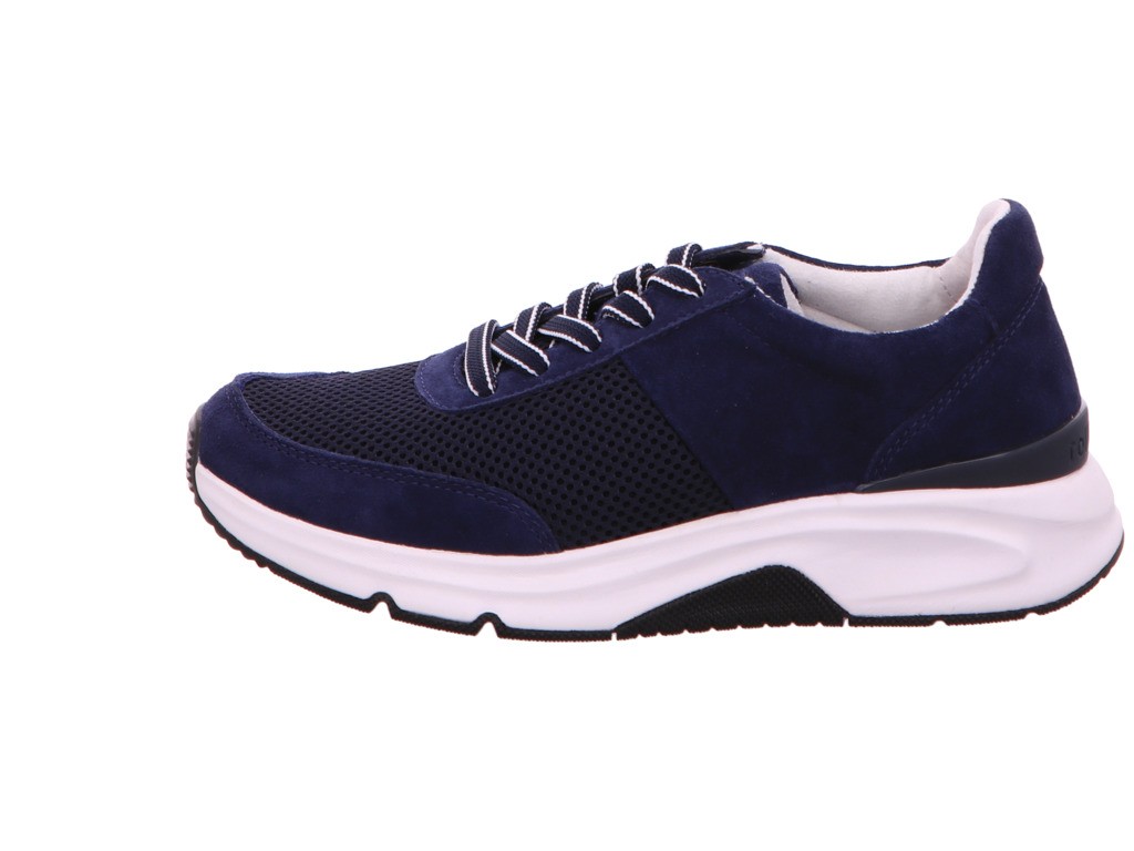 GABOR Freizeit Schnürer blau rollingsoft by Gabor Sneaker low 46.897.
