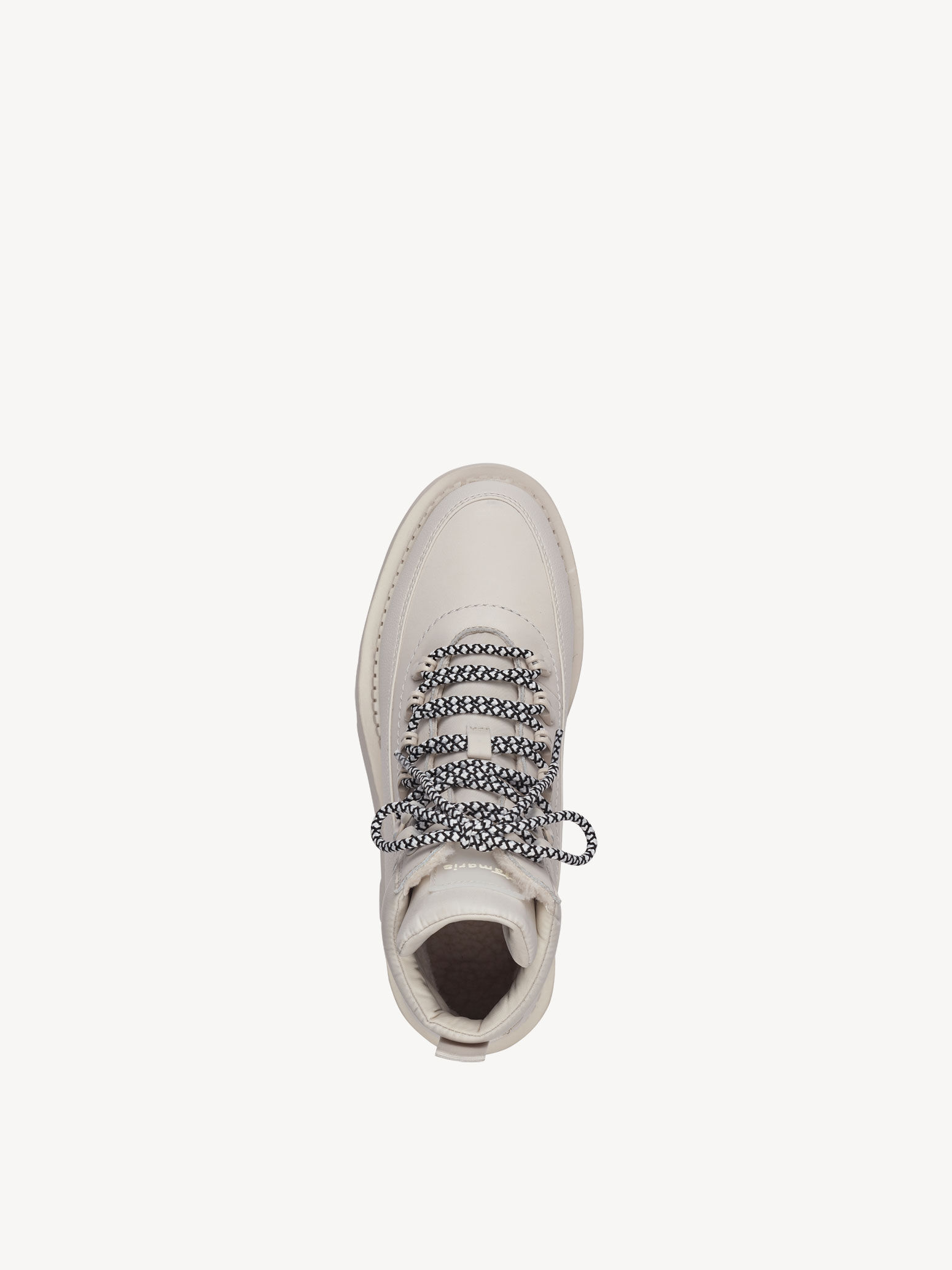 Bottine en cuir - blanc doublure chaude