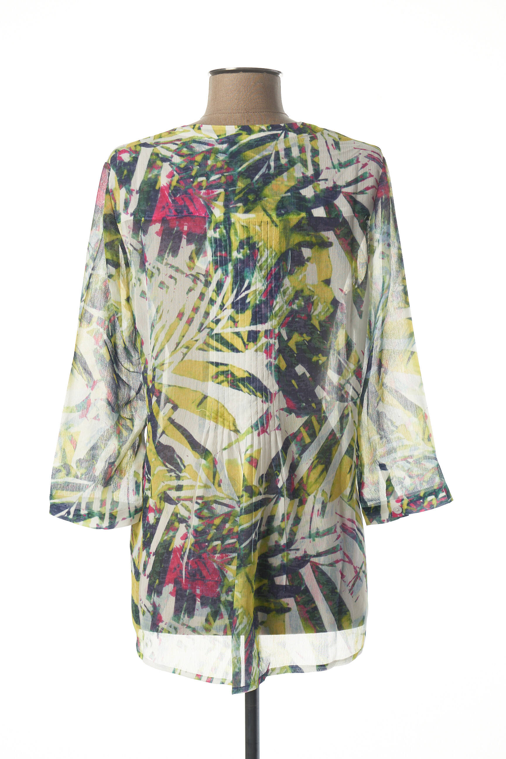 Julie Guerlande Tuniquemanchelongue Femme couleur vert