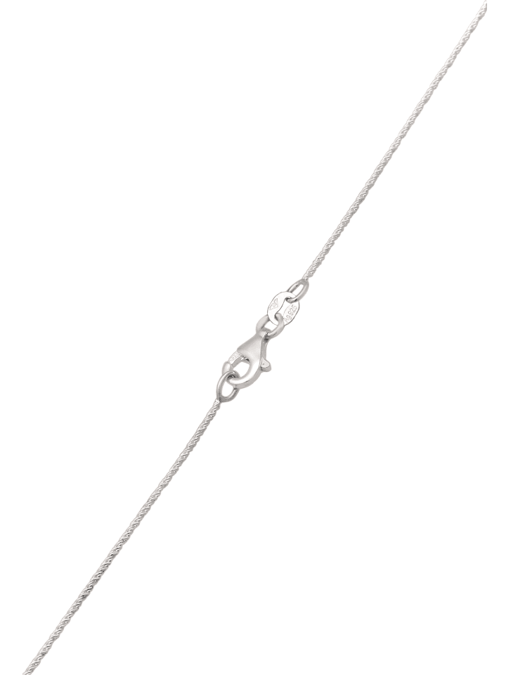 KUZZOI Halskette 925 Sterling Silber in Silber günstig kaufen 50 cm