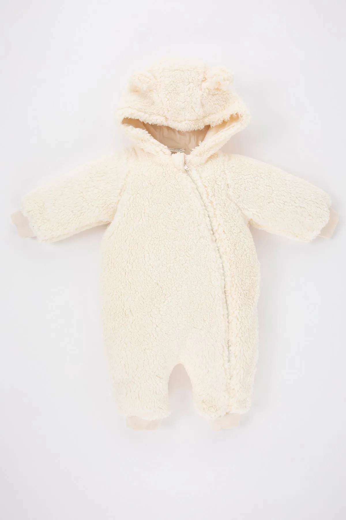 DeFacto  Baby-Overall aus Plüsch mit Kapuze für Mädchen