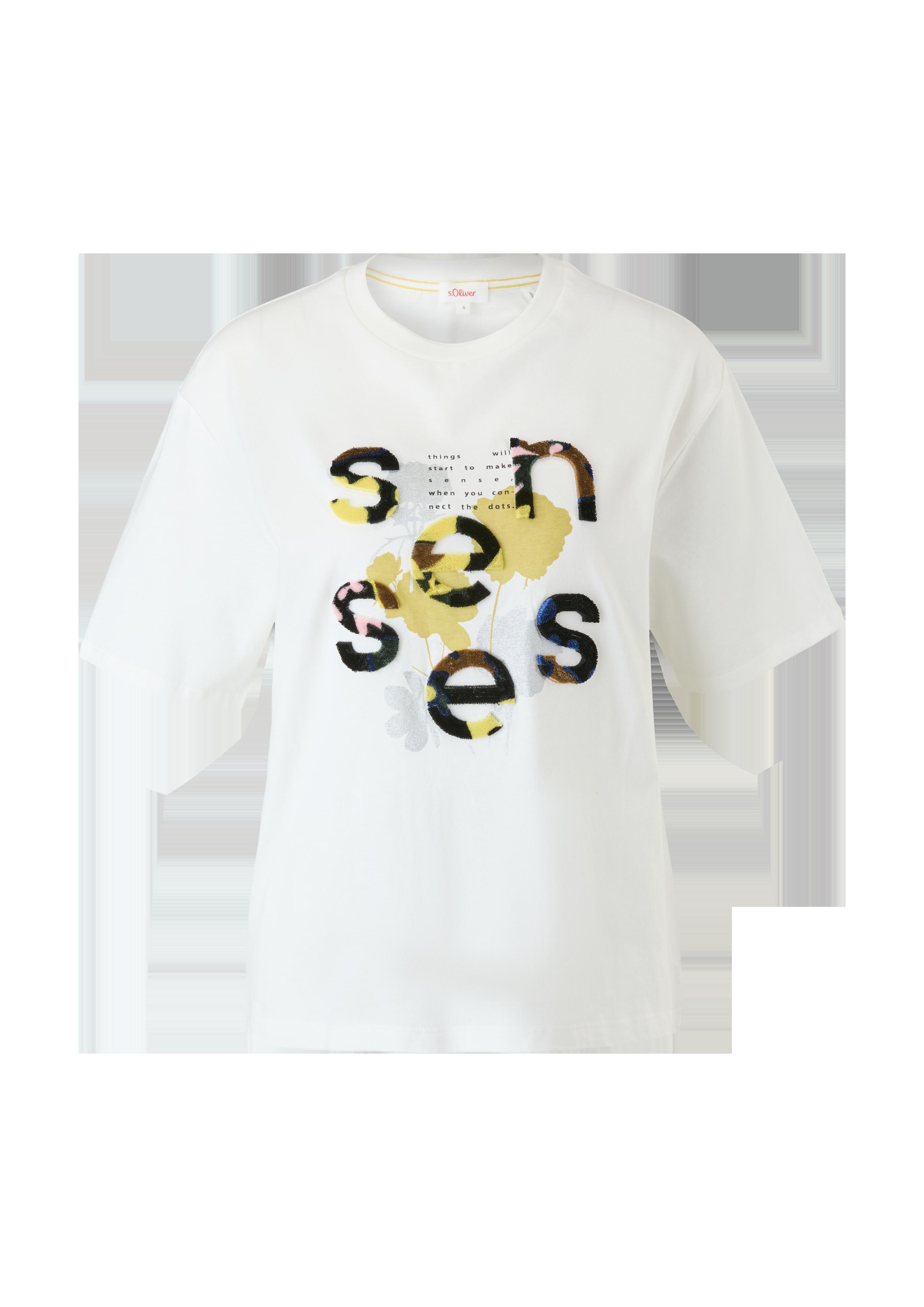 Bedrucktes T-Shirt aus Baumwolle  2122520-02D0