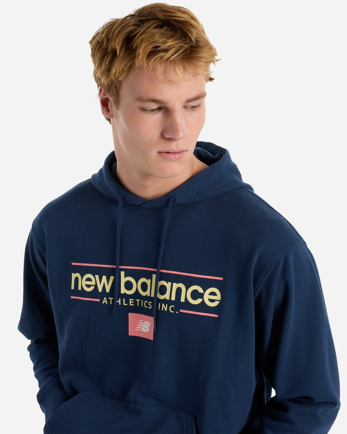 Felpa New Balance Big Logo M MT51928NNY