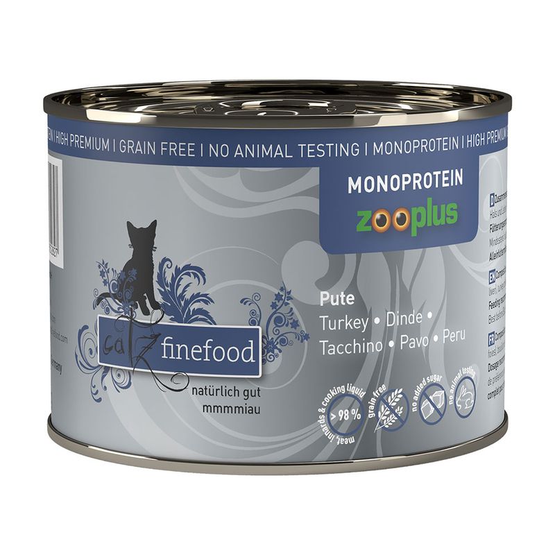 Sparpaket catz finefood Monoprotein zooplus 24 x 200 g | bitiba %