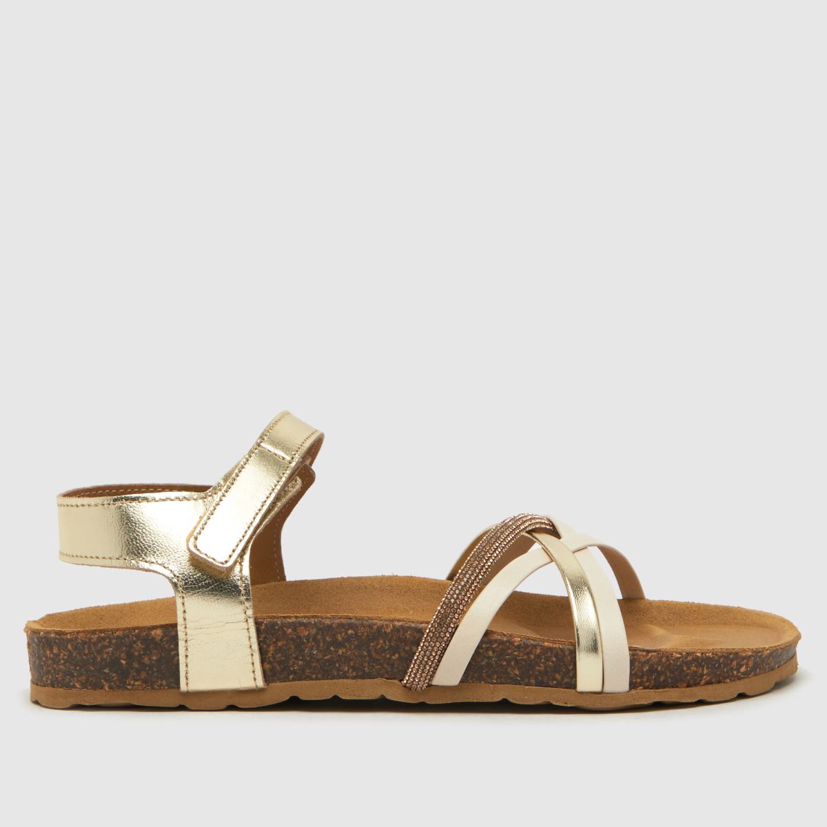 schuh naturliga lugna flickor ungdomssandaler