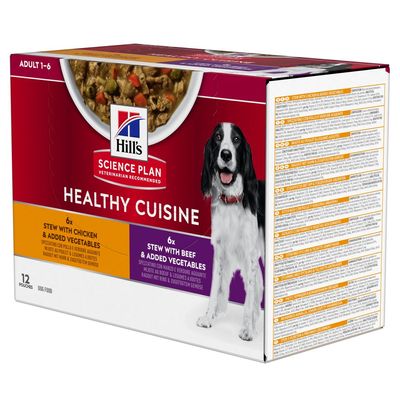 Hill's Science Plan Adult Healthy Cuisine mit Huhn & Rind