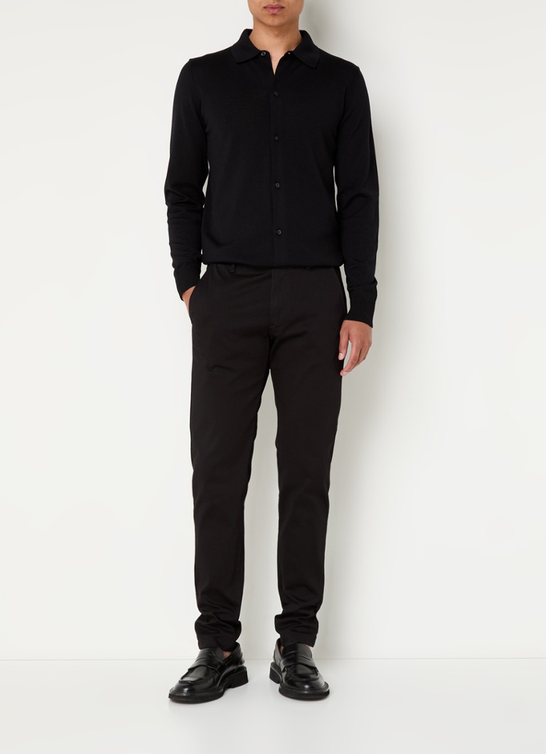 Pantaloni chino Strellson slim fit cu buzunare laterale