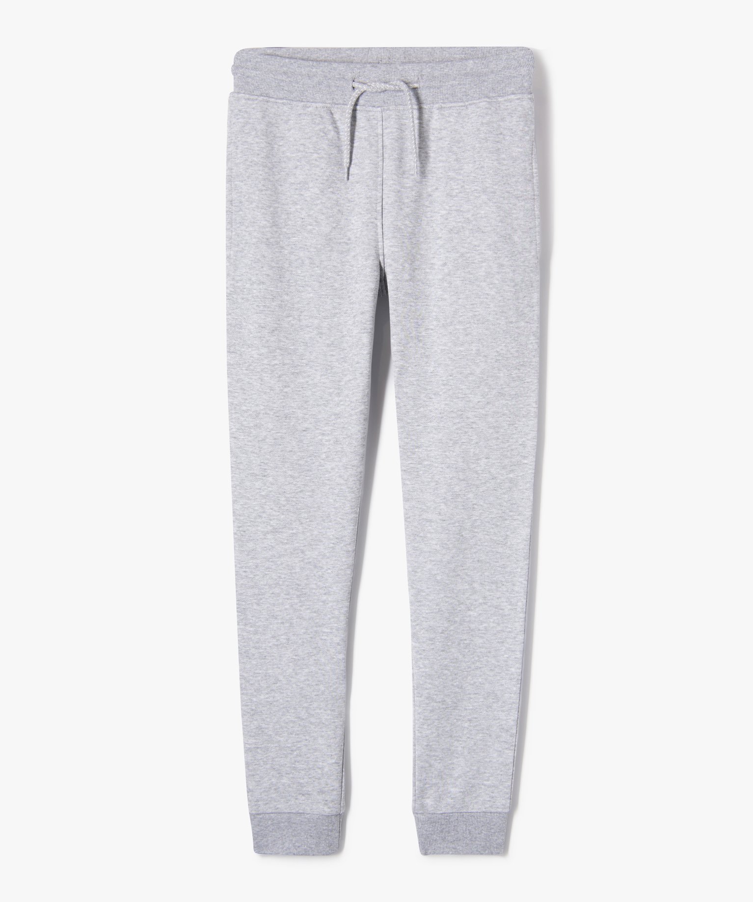Pantalon de jogging avec intérieur molletonné Garçon gris | GEMO