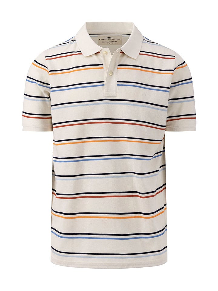 FYNCH-HATTON Poloshirt in Beige günstig kaufen