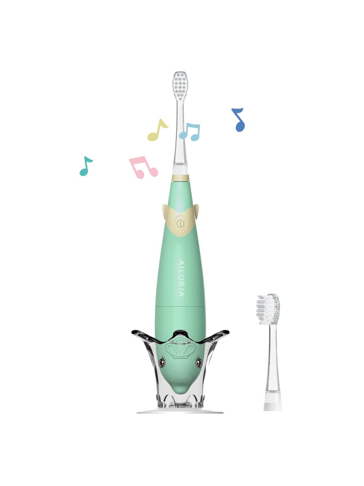Ailoria BUBBLE BRUSH Kinder-Schallzahnbürste in grün günstig kaufen onesize