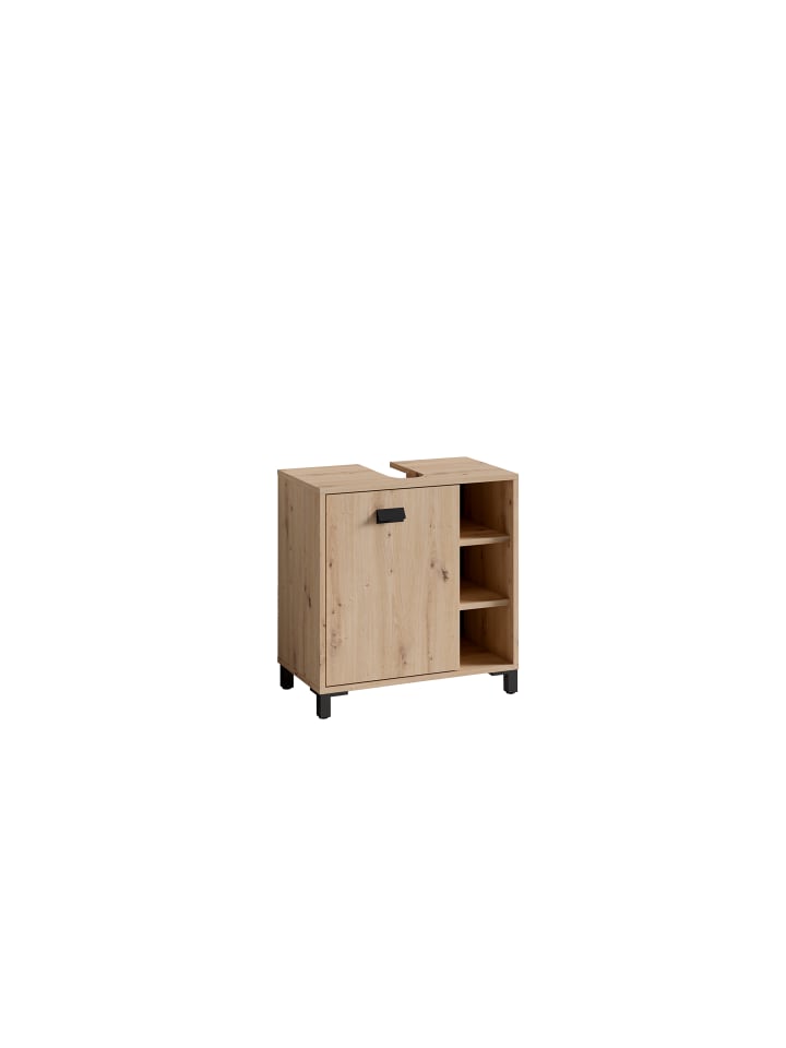 byLiving Waschbeckenunterschrank Wellness in Artisan Eiche - (B) 60 x (H) 62 x (T) 34 cm günstig kaufen onesize