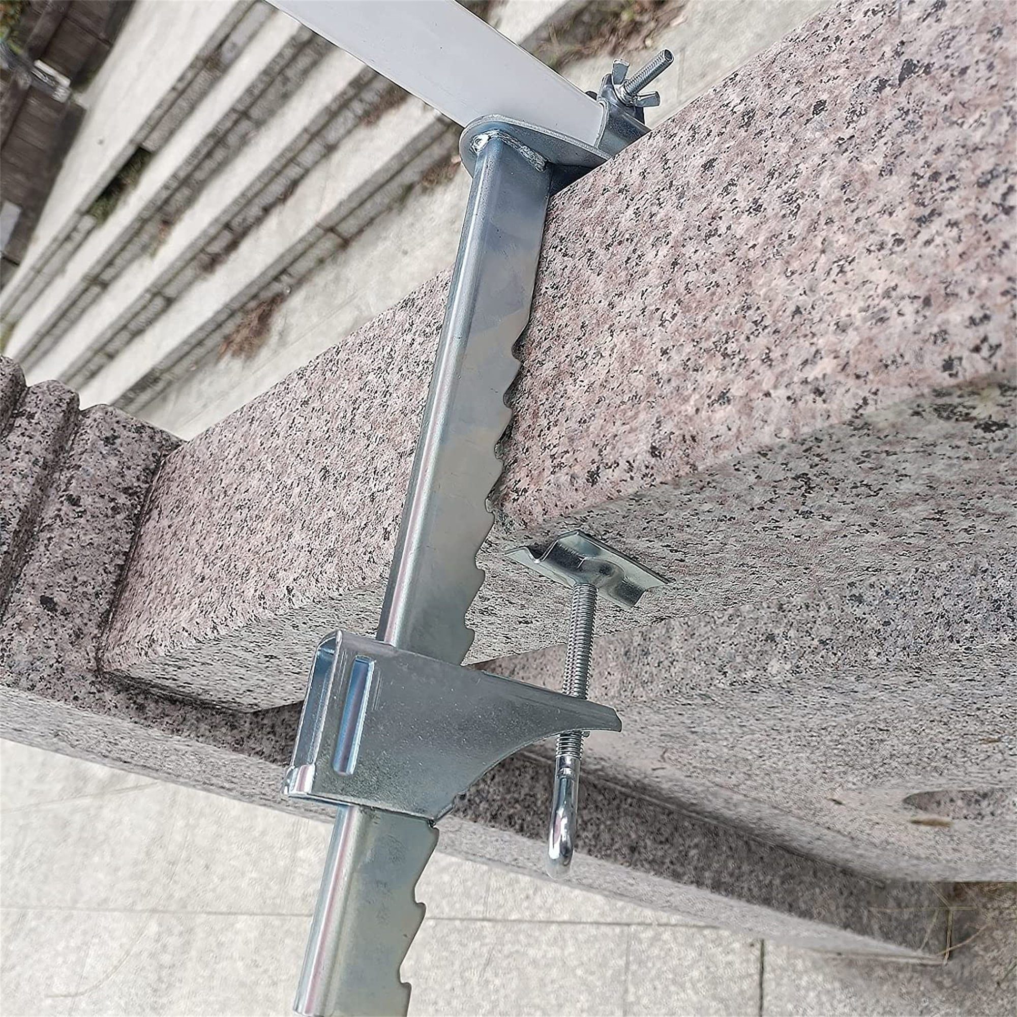 flowgoer Schirmhalter Verlängerte Sonnenschirmklammer, Tischklemme für Gartenschirme