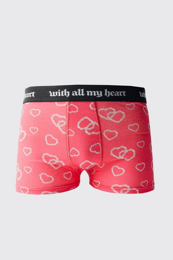 2er-Pack Boxershorts mit Herz-Print