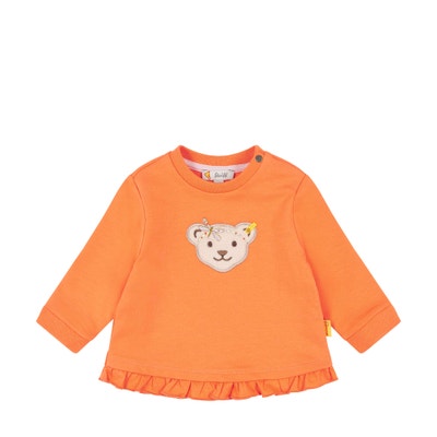 Sweatshirt, orange für Mädchen