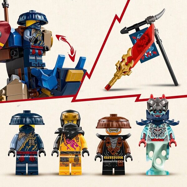 LEGO Ninjago 71843 Rogues Mecha Drakryttare