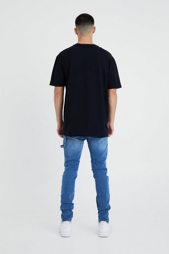 Skinny Stretch Rip & Repair Jeans