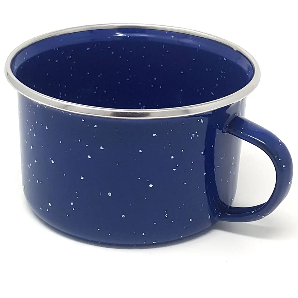 Tasse Emaille blau 250 ml