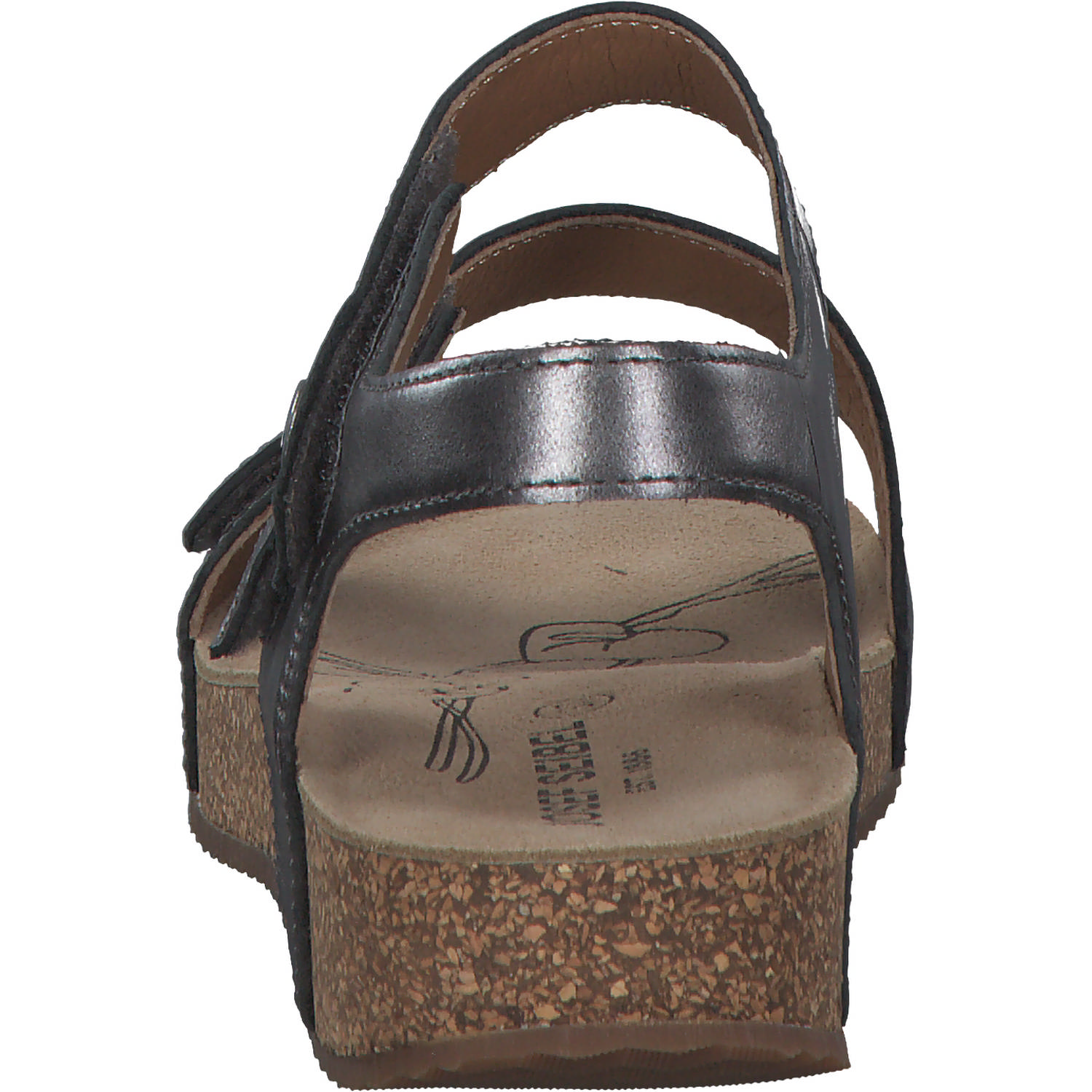 Josef Seibel Tonga 25 78519, Klassische Sandalen, Damen, ANTHRAZIT