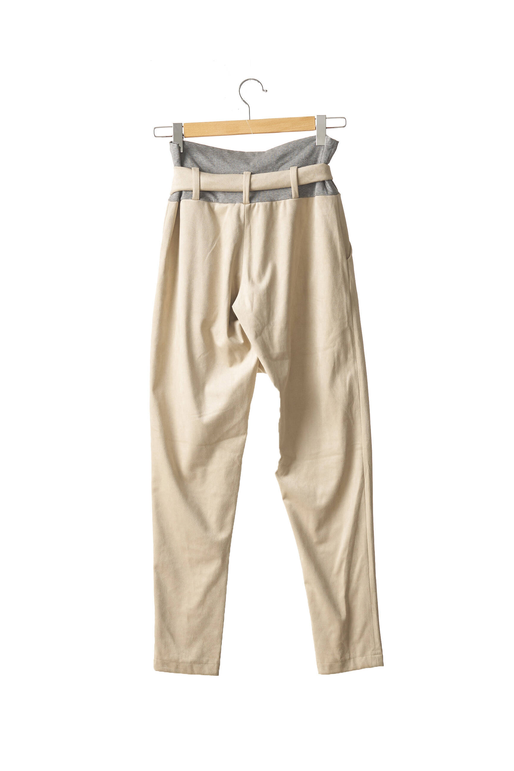 Fragile Pantalons Maternite Femme couleur beige