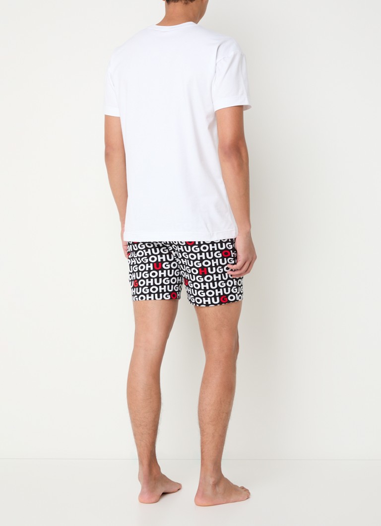 HUGO BOSS Pajama set with logo print