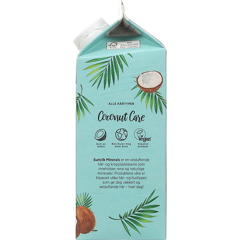 Sunsilk Shampoo 750 ml refill Coconut care Sunsilk