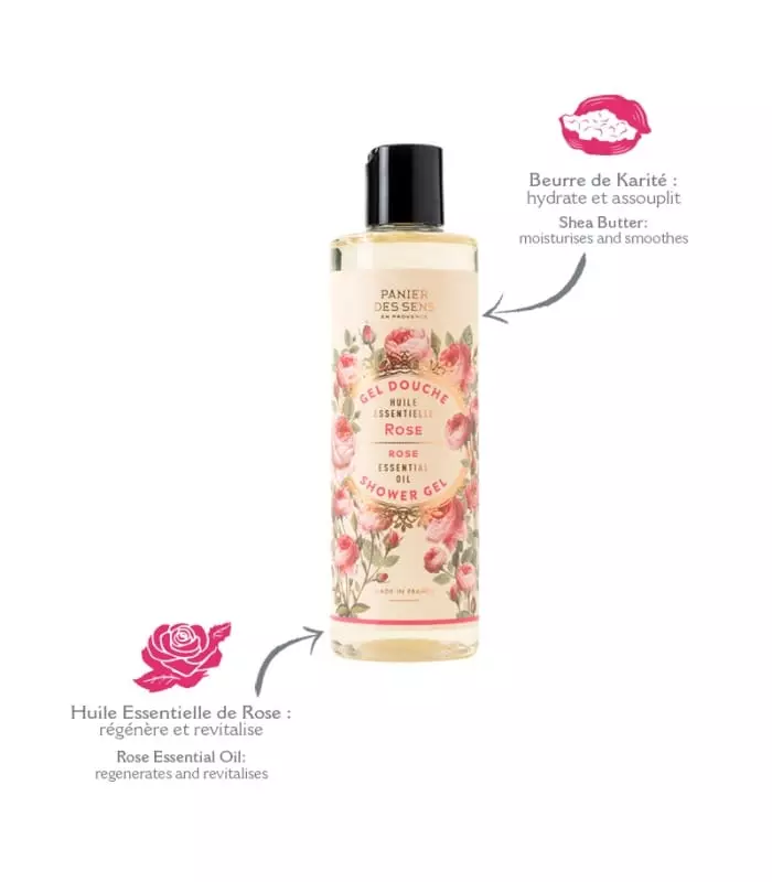 GEL DOUCHE Rose Restructurante