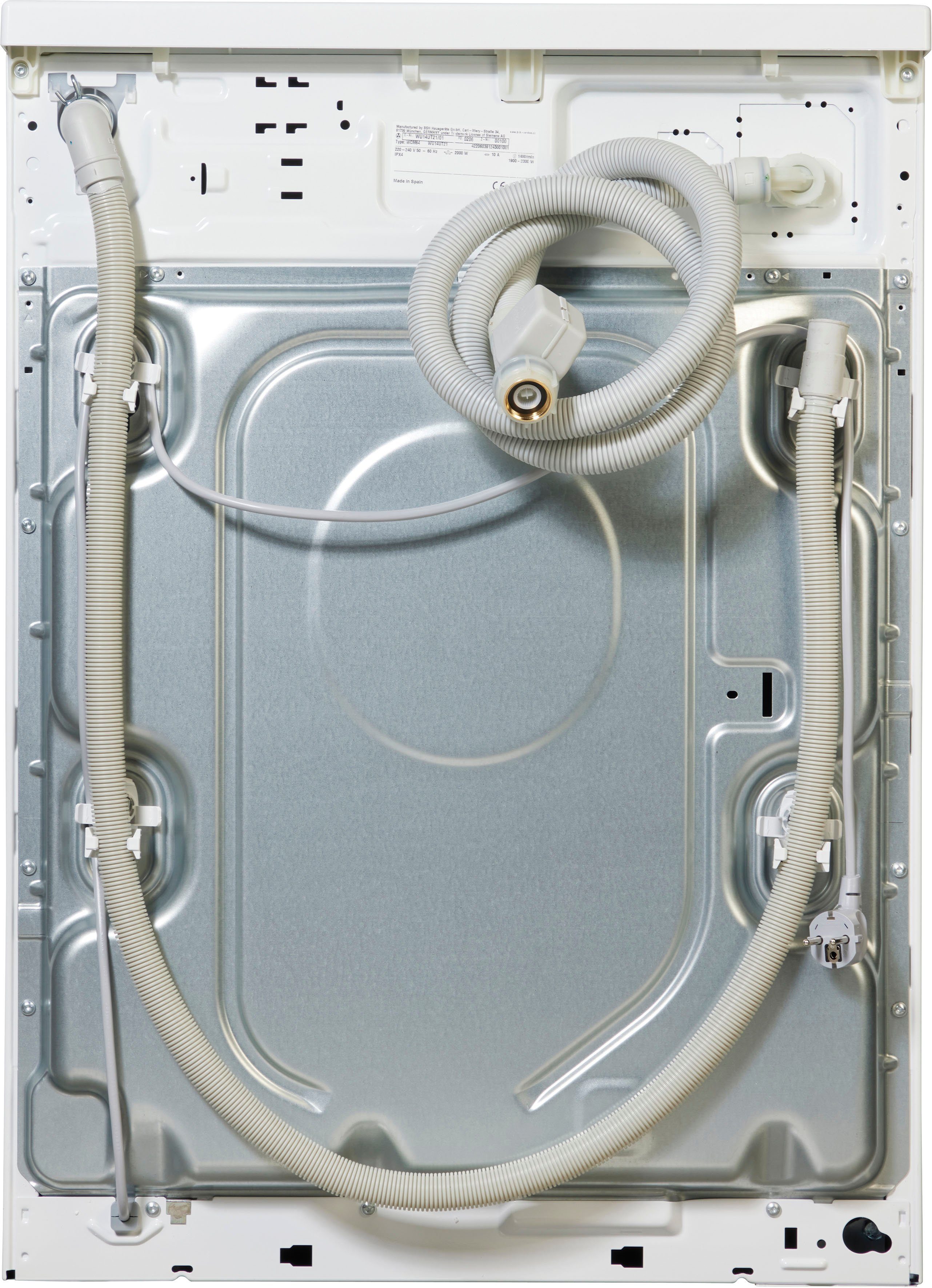 SIEMENS Waschmaschine WU14UT21, 9 kg, 1400 U/min