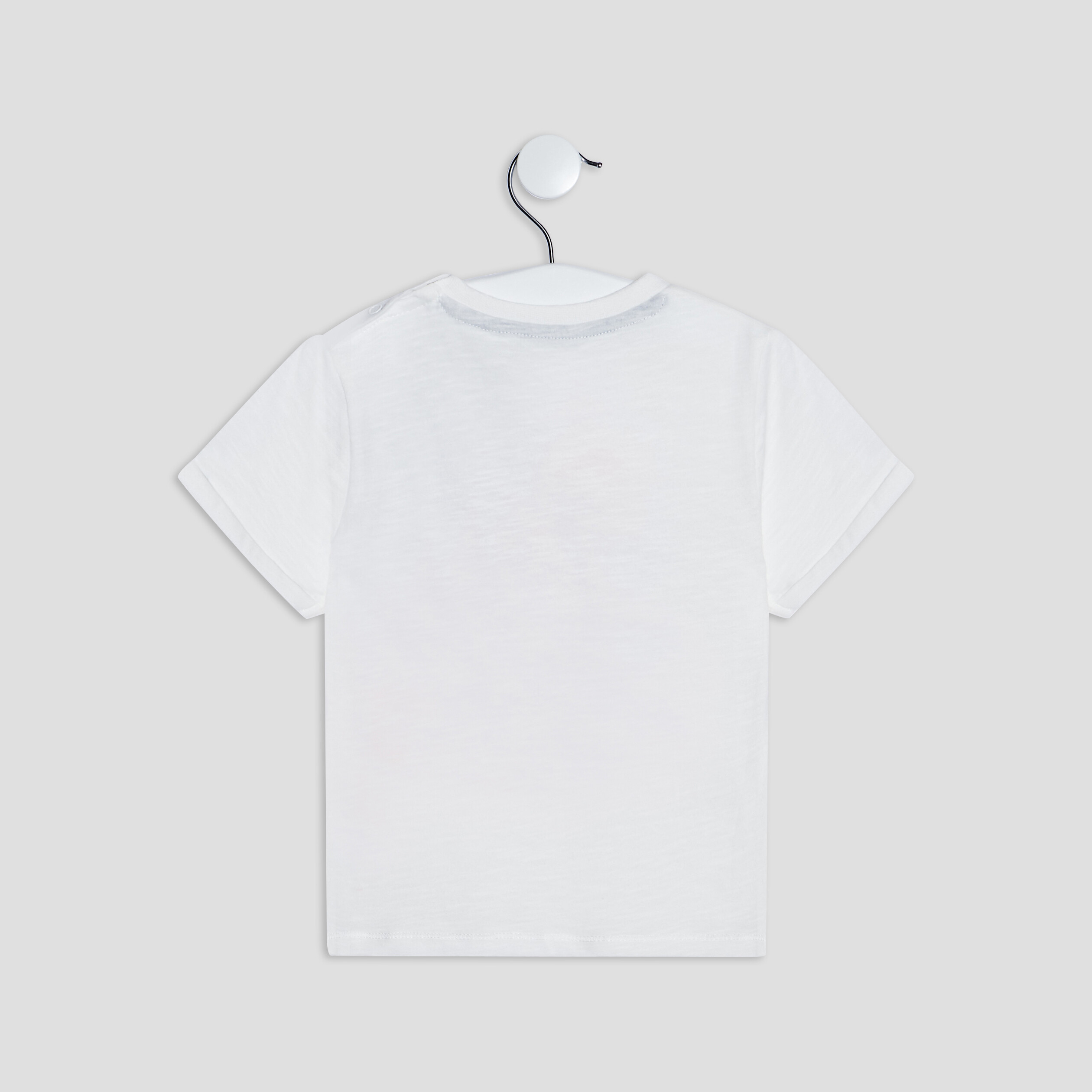 T-shirt manches courtes ivoire bébé garçon | La Halle