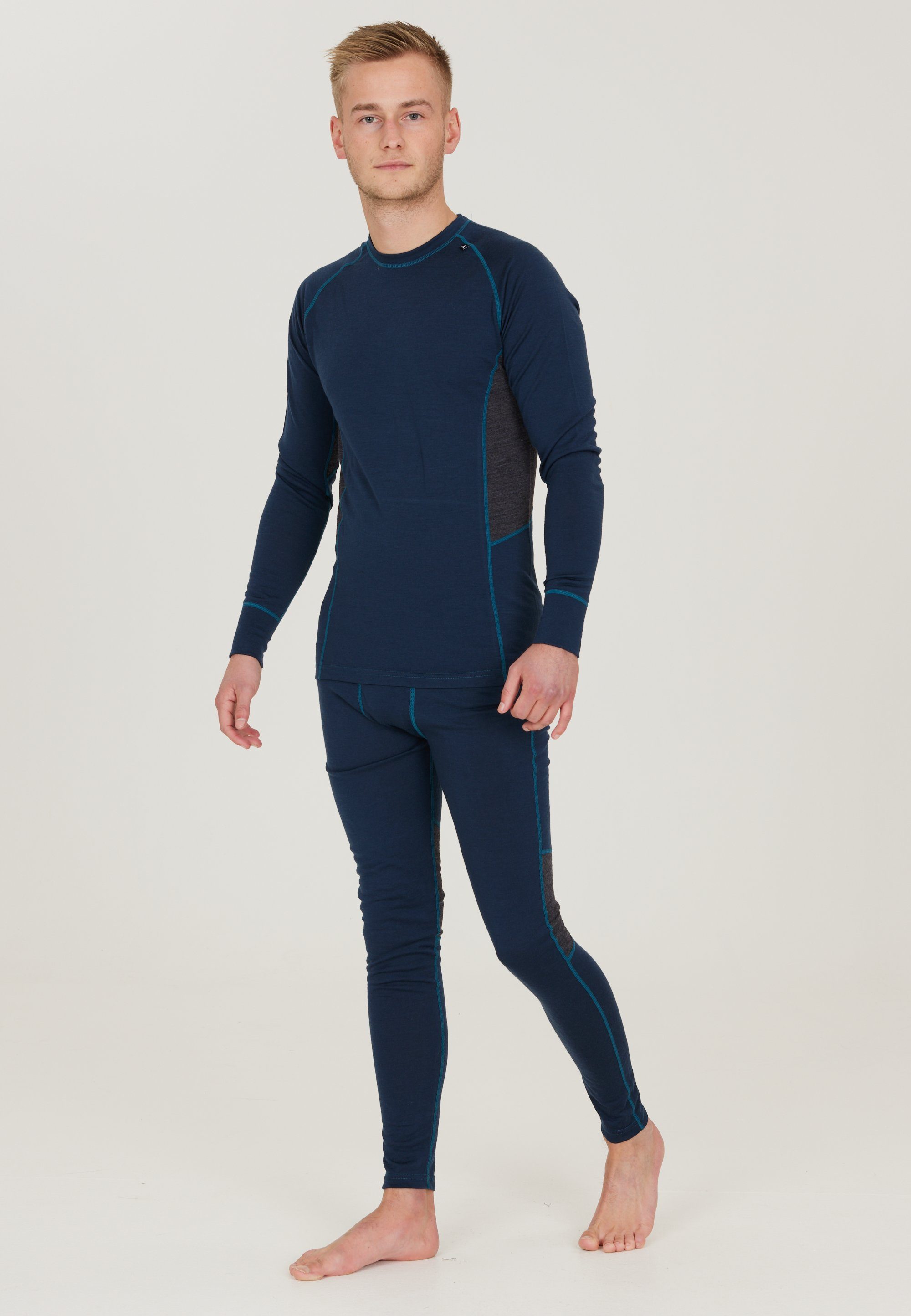WHISTLER Lange Unterhose Lapas mit mulesingfreier Merinowolle