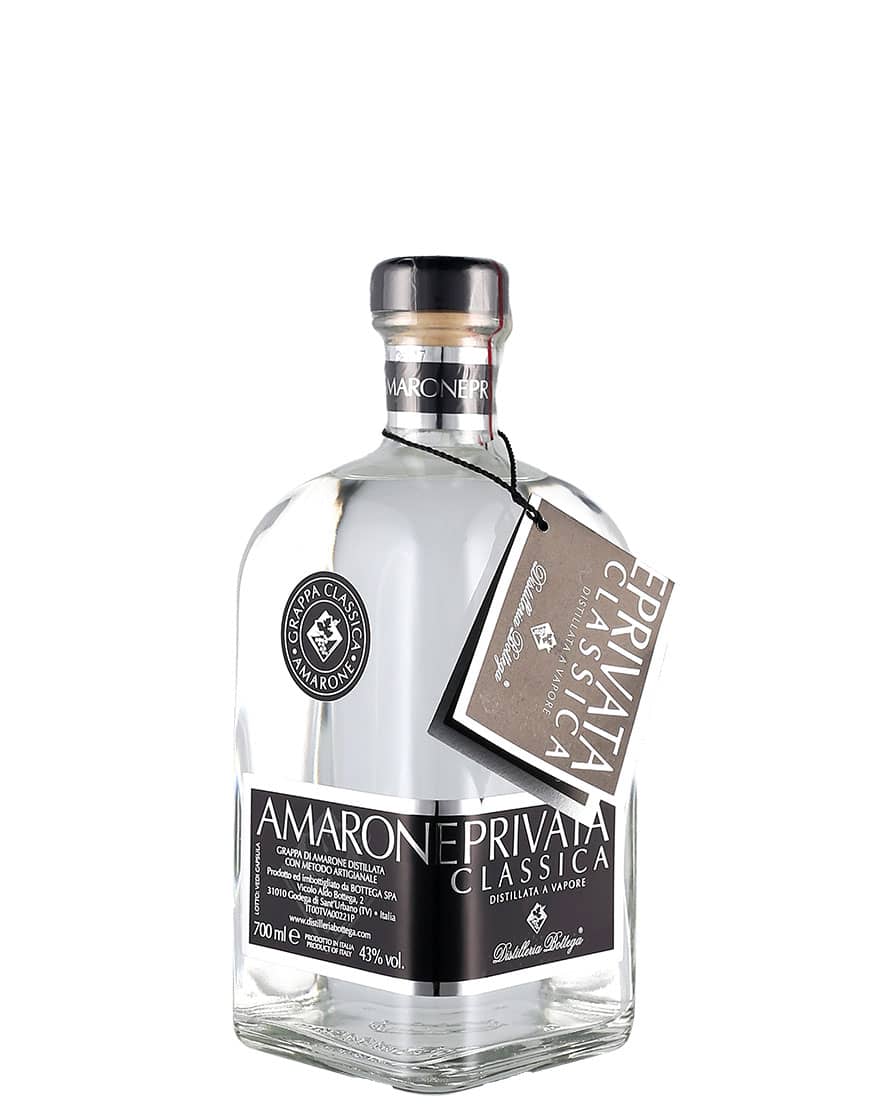 Grappa di Amarone Privata Classica Bottega 0,7 ℓ