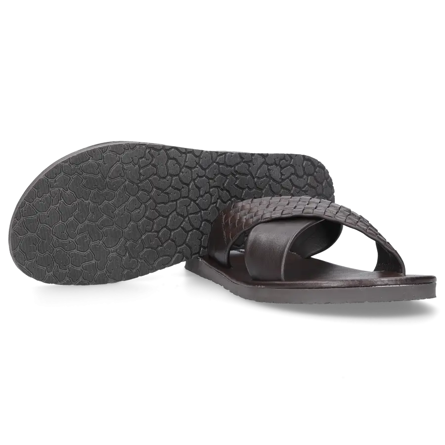 Budapester - Sandalen M7525 Kalbsleder - braun
