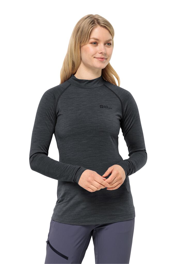 KAMMWEG L/S W Langarm Funktionsshirt mit Merinowolle Damen