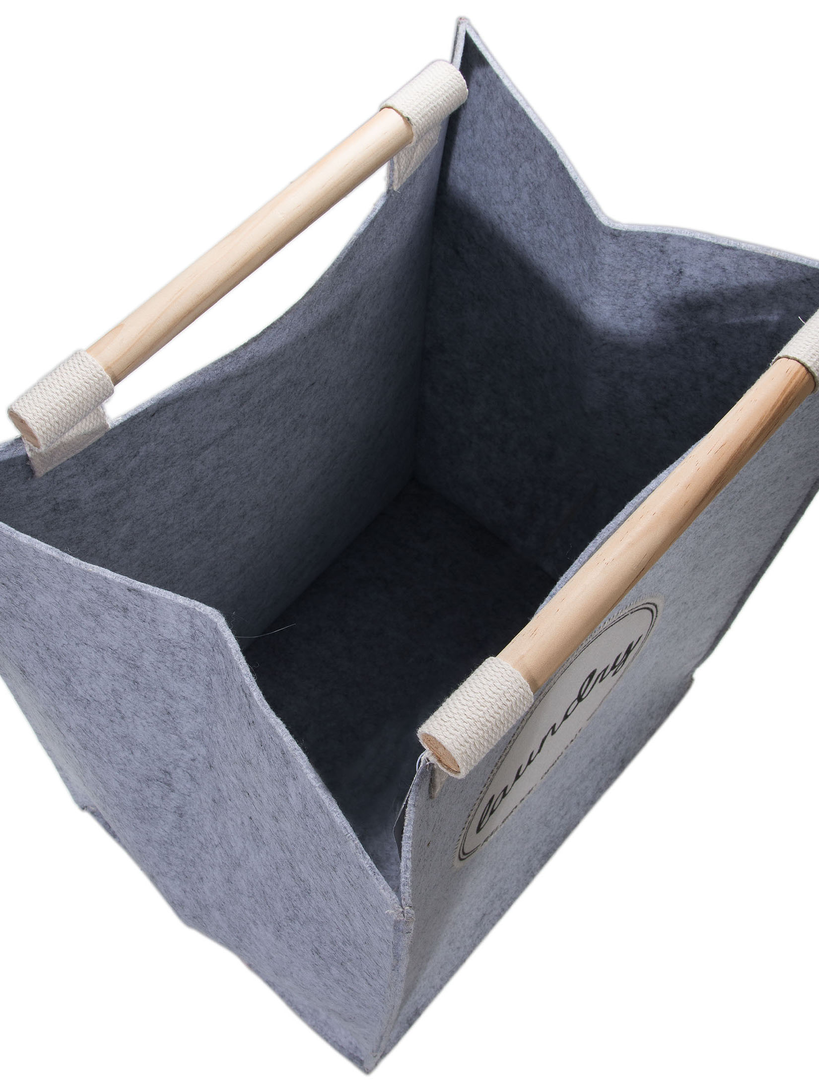 Laundry Bag Korb, Grau