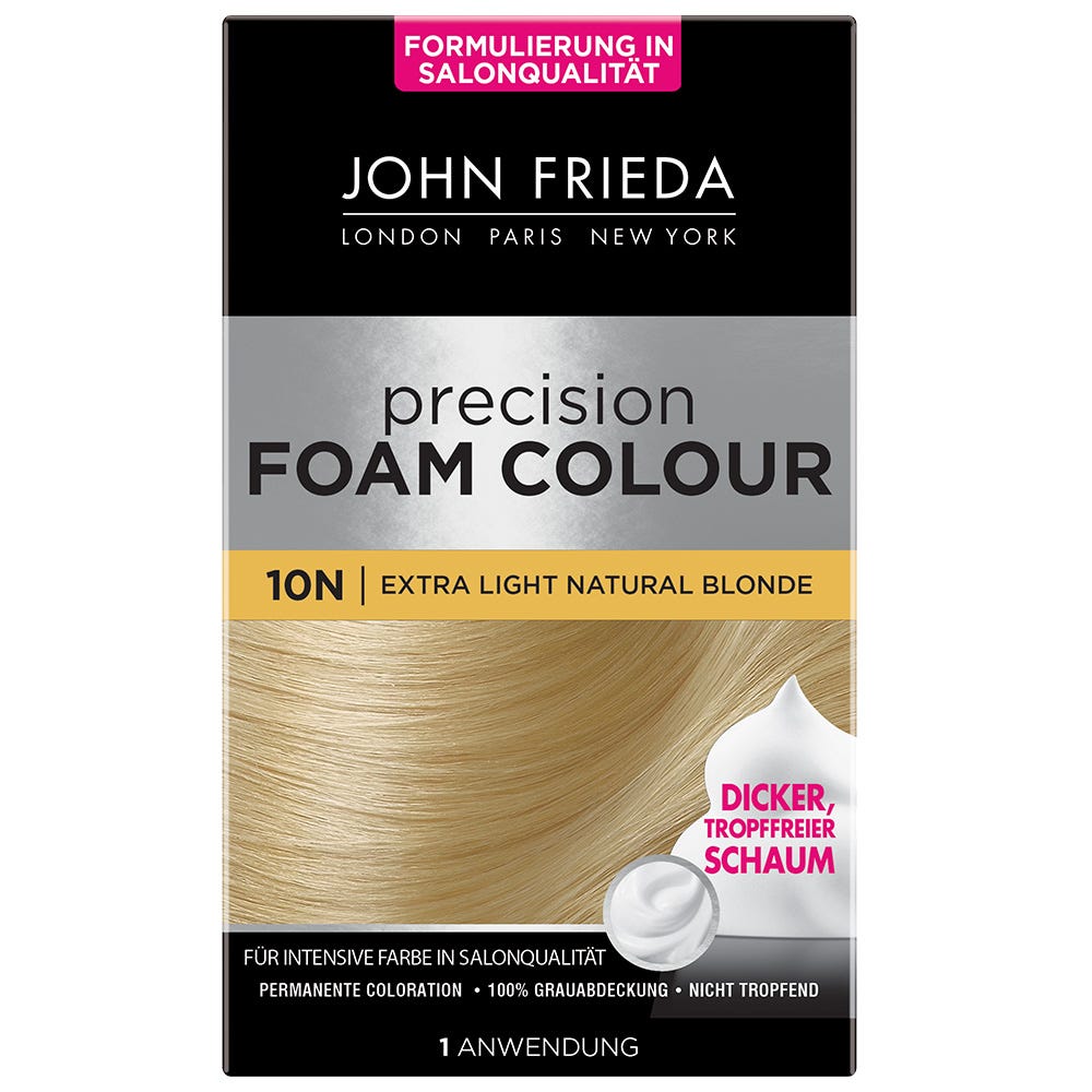 John Frieda Precision Foam Colour 10N Extra Light Natural Blonde