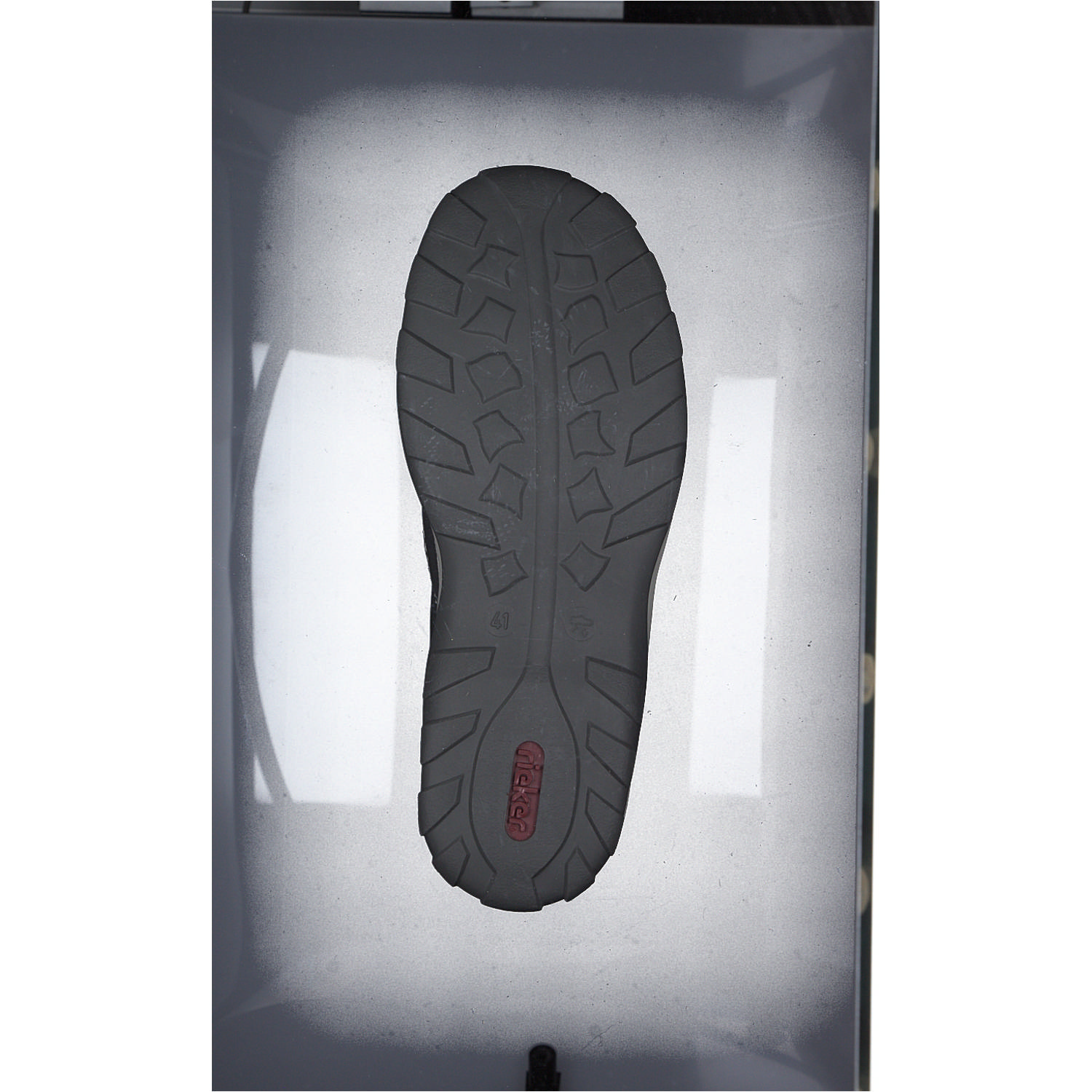 Rieker 08065, Sportliche Slipper, Herren, blei/rauch/grau